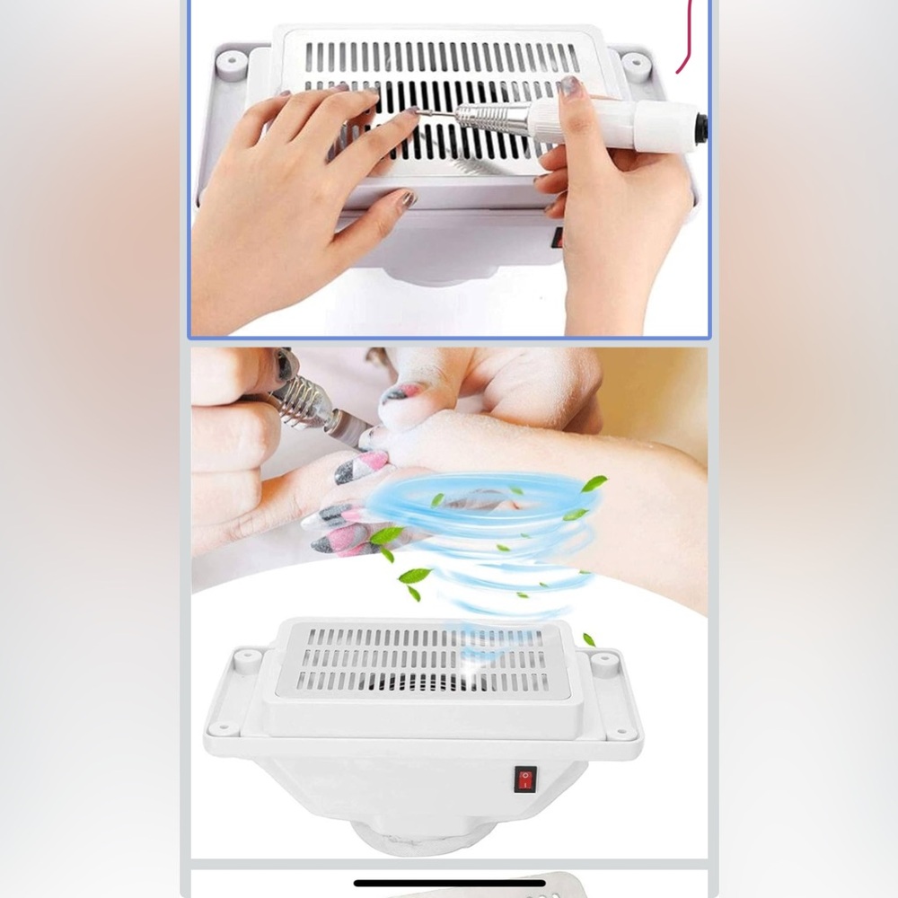 Nail Desk Dust Collector!